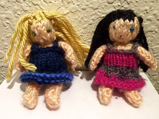 Little Dolls in Dresses