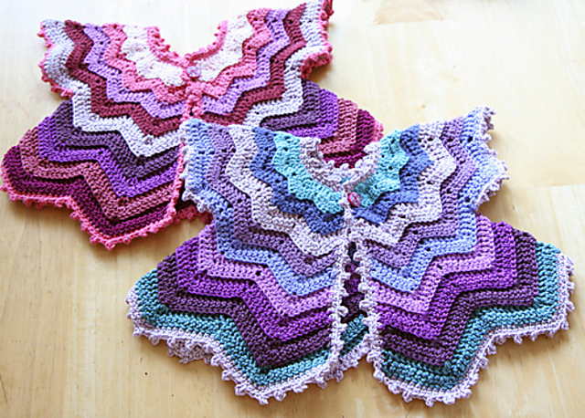 Star-Shaped Colorful Baby Vest