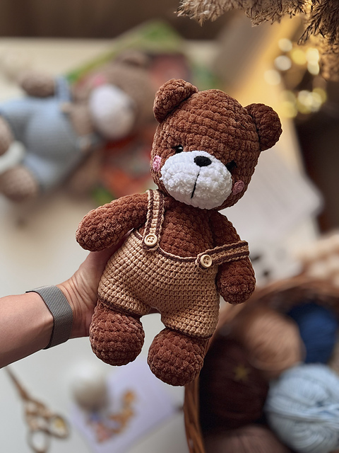 Ravelry: Timmy the Bear pattern by Svitlana Kuzyk