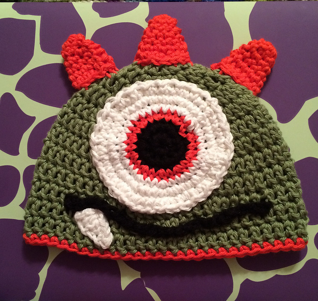 One-Eyed Monster Baby Beanie