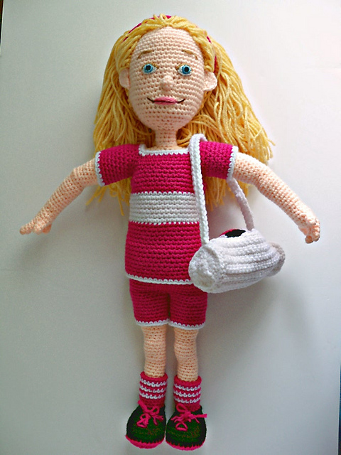 Katie the soccer doll
