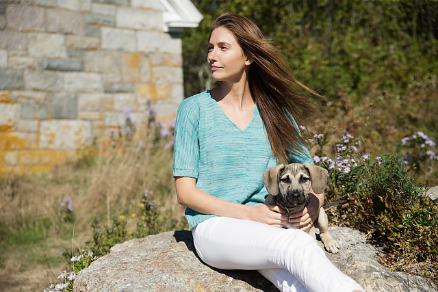 Alden  V Neck Pullover