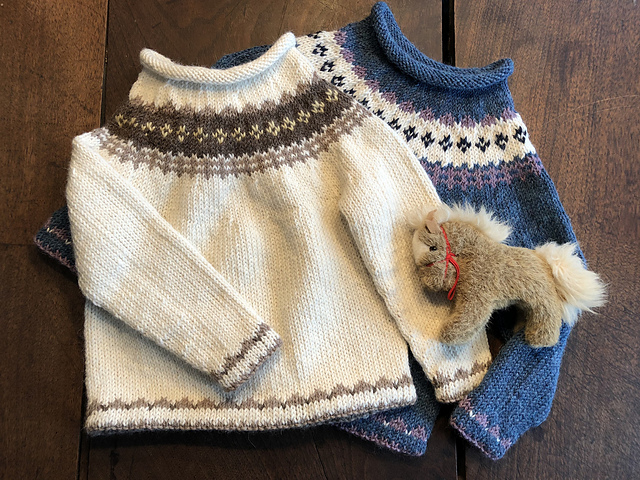 Snowy Day Toddler Fair Isle