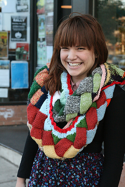 Entrelac Snood