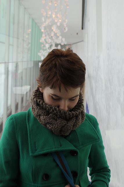 Chunky Cabled Cowl
