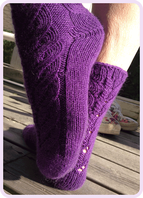 Kirsten's Cable socks