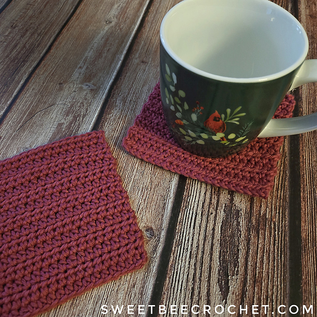 Beginner HDC Coasters