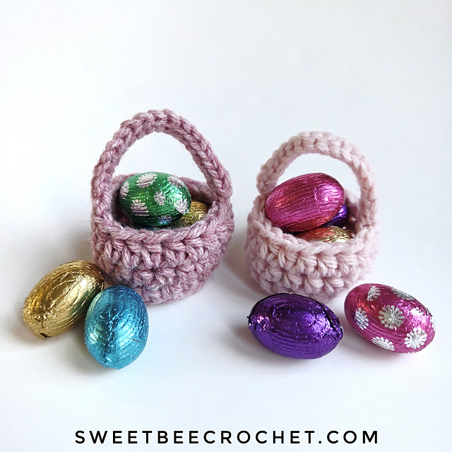 Mini Easter Egg Basket