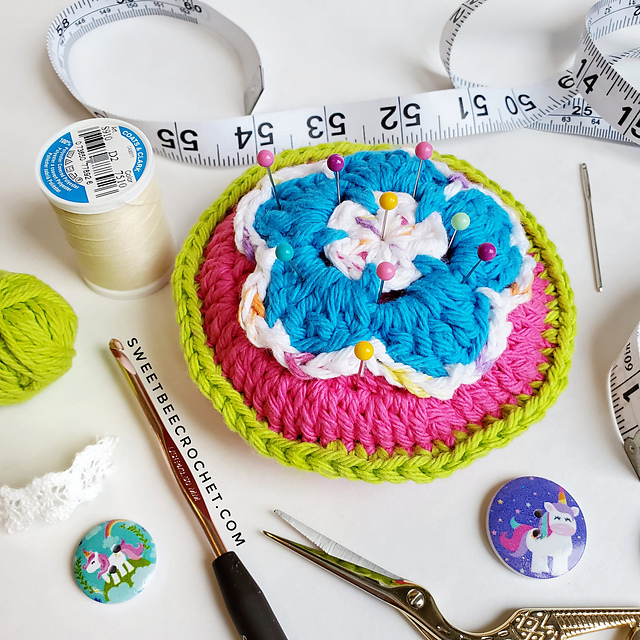 Happy Flower Pin Cushion