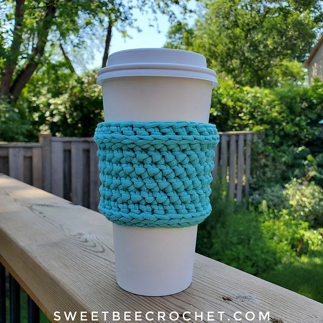 Easy Herringbone Cozy