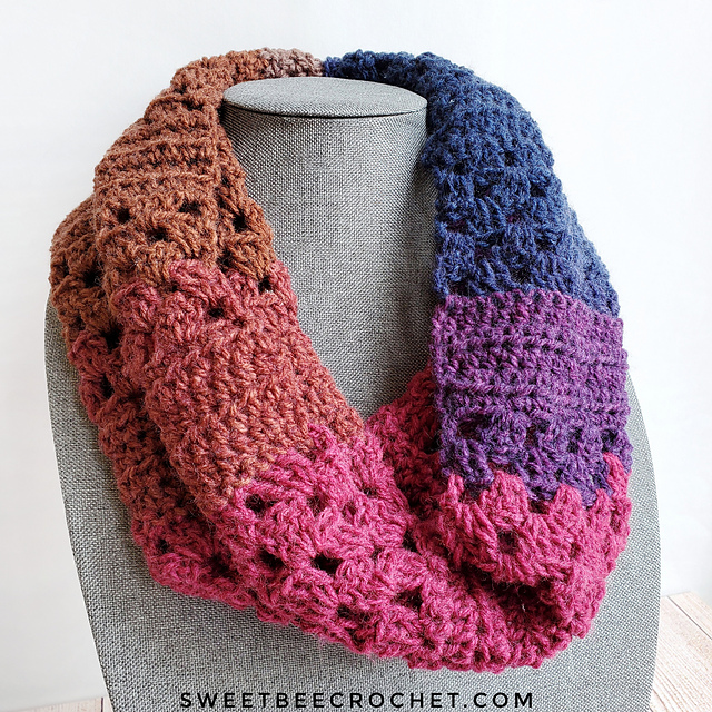 Crochet Projects One Skein Crochet Scarf One Skein Crochet Chunky - Main Image