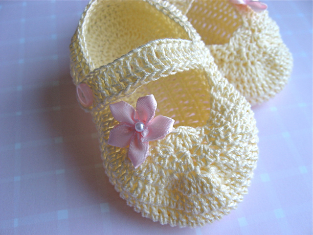 Mary Jane Baby Slippers