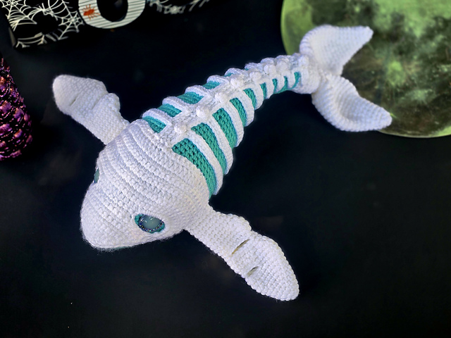skeleton whale