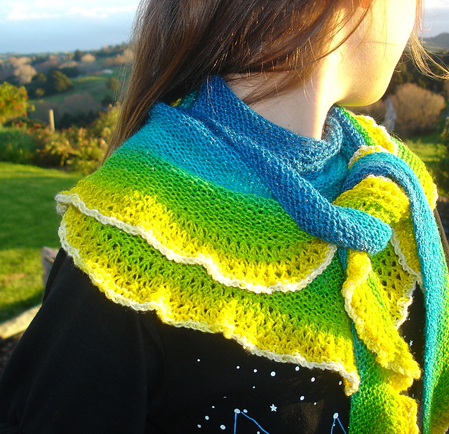 Kaipara Shawlette