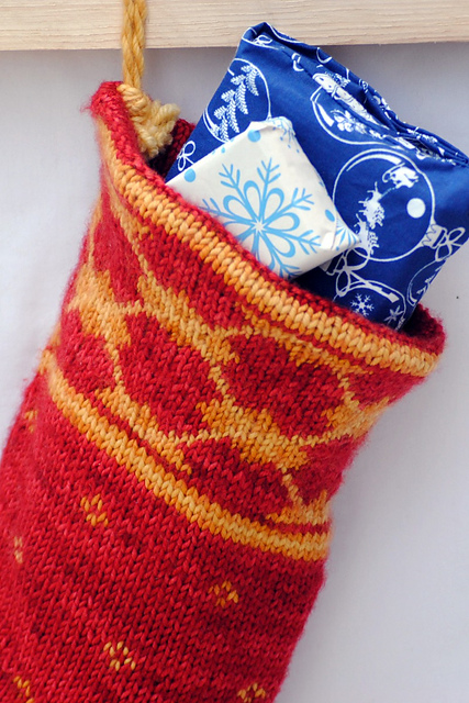 Argyle Christmas Stocking
