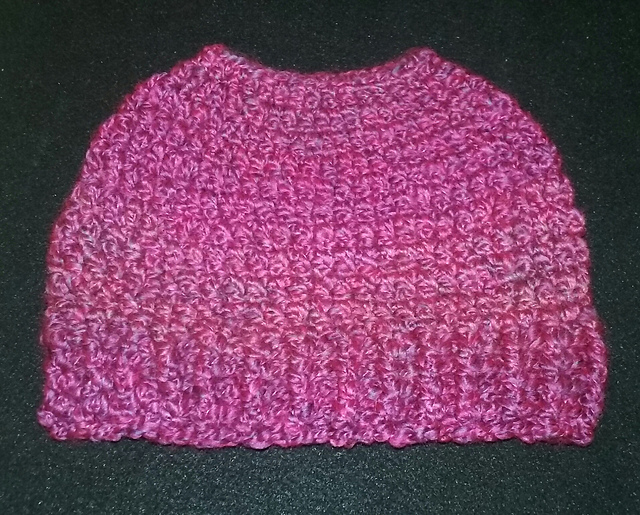 Homespun Messy Bun Hat