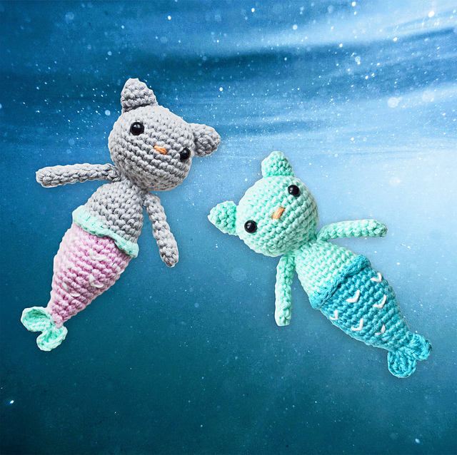 Ravelry: Cat Mermaid pattern by Sweet Smiles Designs