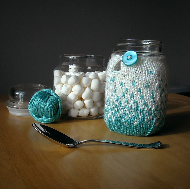 Frosty Jar Cozy