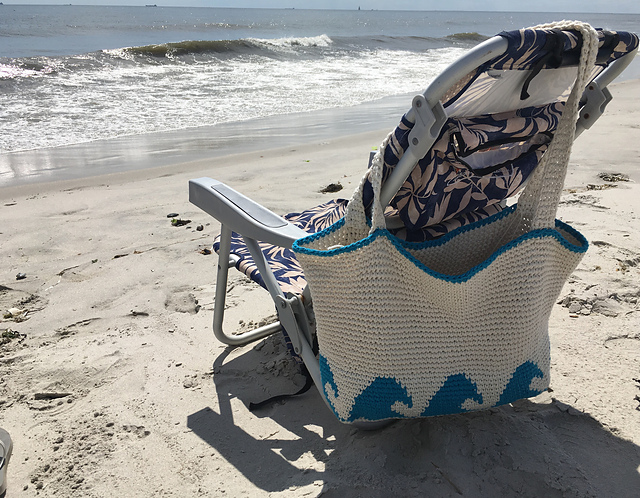 Sassy Ocean Beach Bag