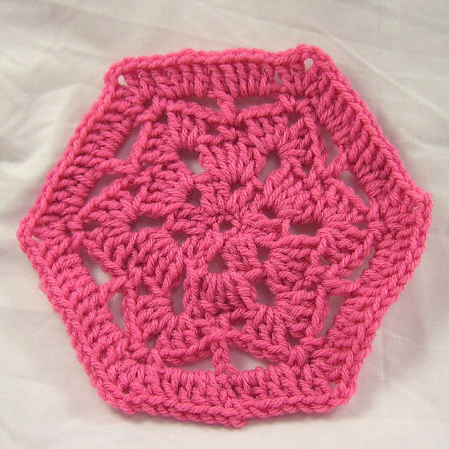 Scrap Savers Hexagon Motif