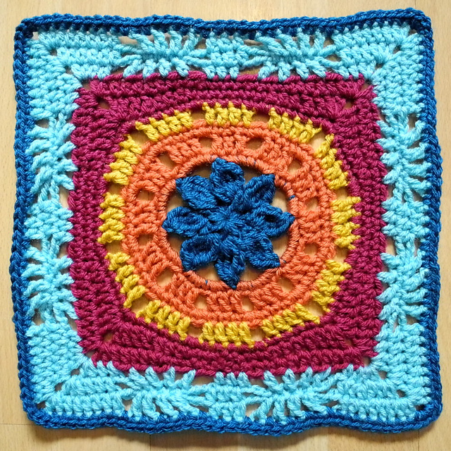 Always a Bridesmaid Afghan Square