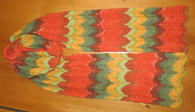 Retro Seventies Schal / Retro Seventies Scarf