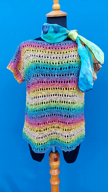 Ravelry: Zinnia Top pattern by Michele C Meadows