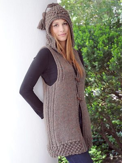 Hooded Vest #1502
