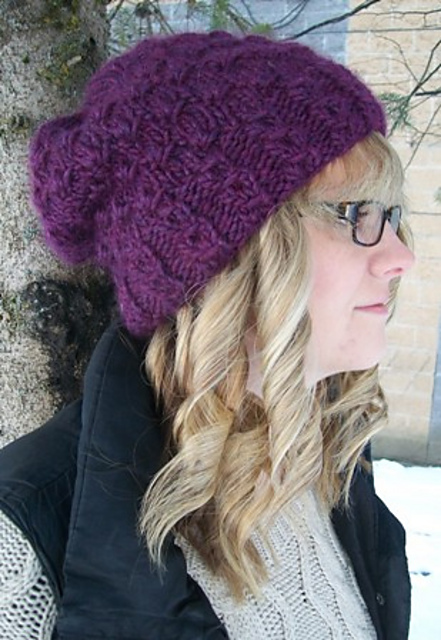 Blackberry Slouch Hat