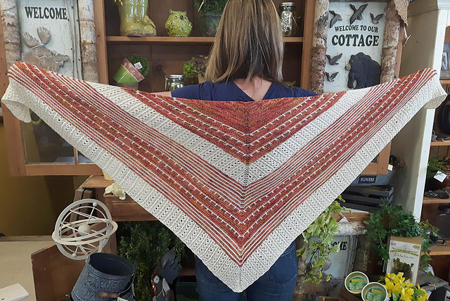 The Flower Shoppe Shawl