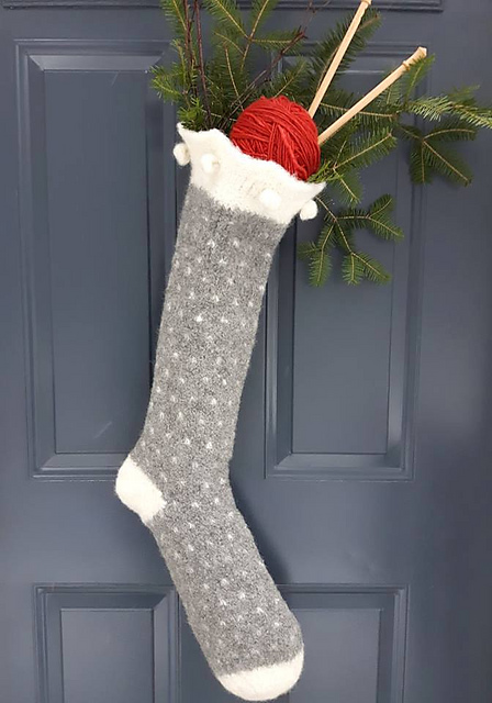 Muskoka Santa Sock