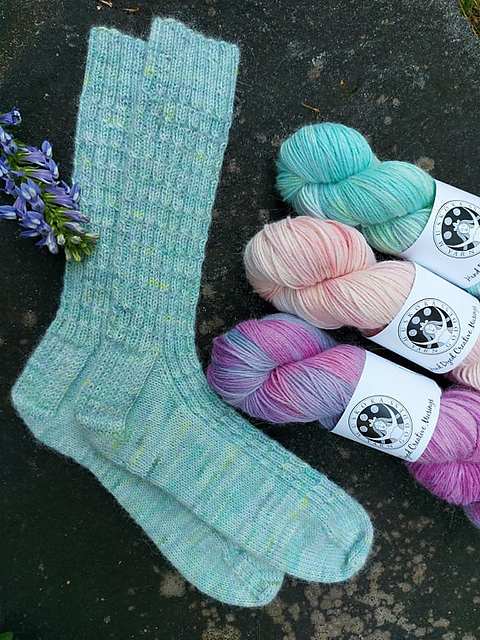 Tranquil Morning Socks
