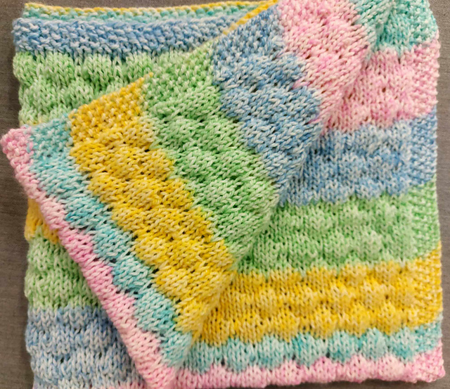 Bubble Baby Blanket