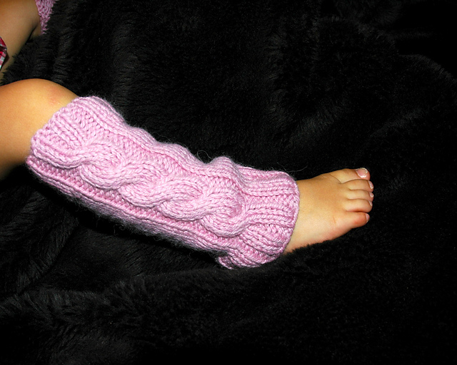 chunky toddler legwarmers