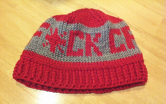 Fck Cancer Hat in Tunisian
