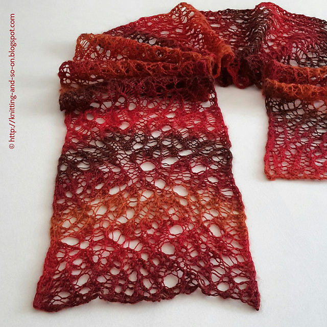 Random Lace Scarf
