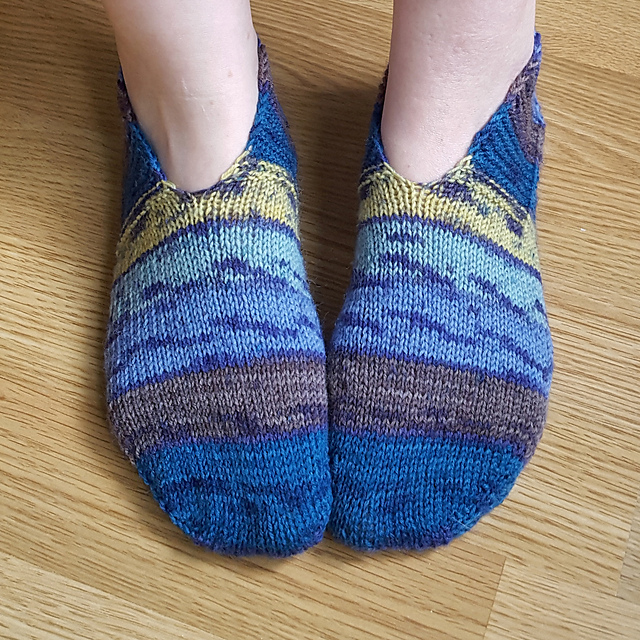April Knitted Slippers