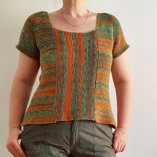 Ravelry: Summertime Garter Stitch Top pattern by Sybil R