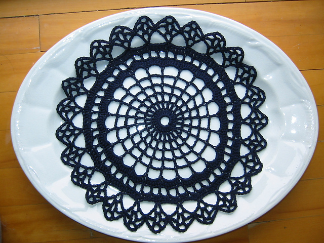 Spider Web Doily #761
