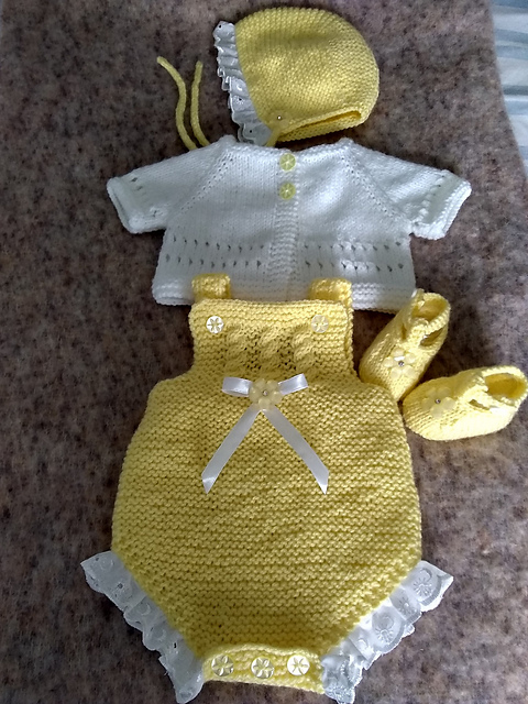 Ravelry: sylv61's frilly summer set