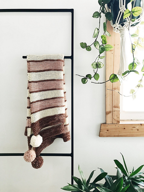 CFC Pom Pom Baby Blanket