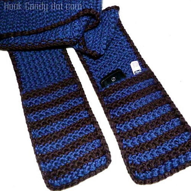 Knotty Pocket Scarf