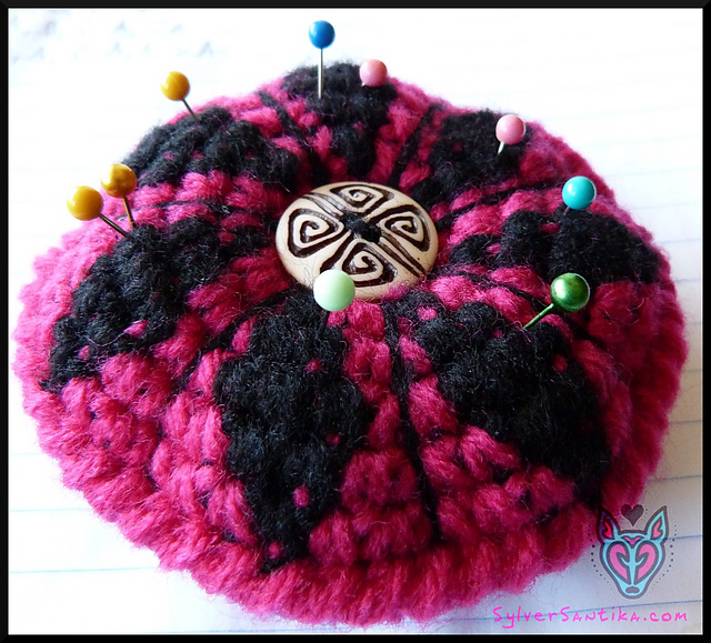 Flower Mandala Pin Cushion