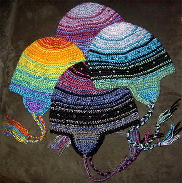 Variegated Diamonds Hat