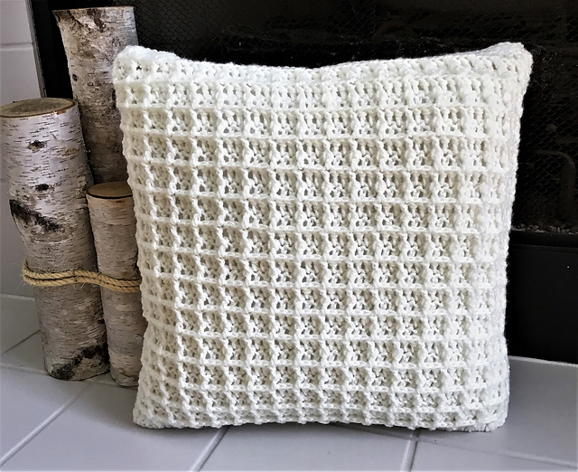 Waffle Pillow Cover