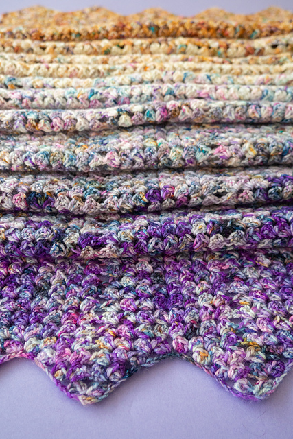 Granny Chevron Shawl