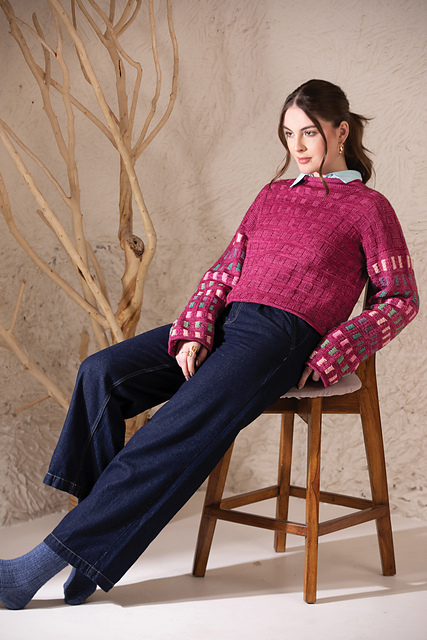 Mosiac Pullover