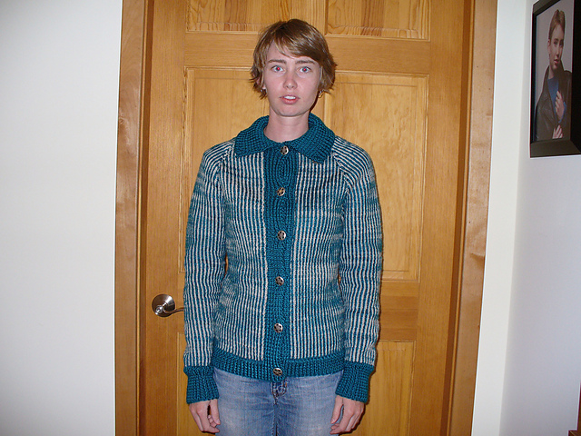 Striped Cardigan
