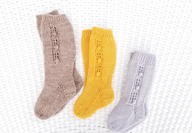 Knee High Baby Socks