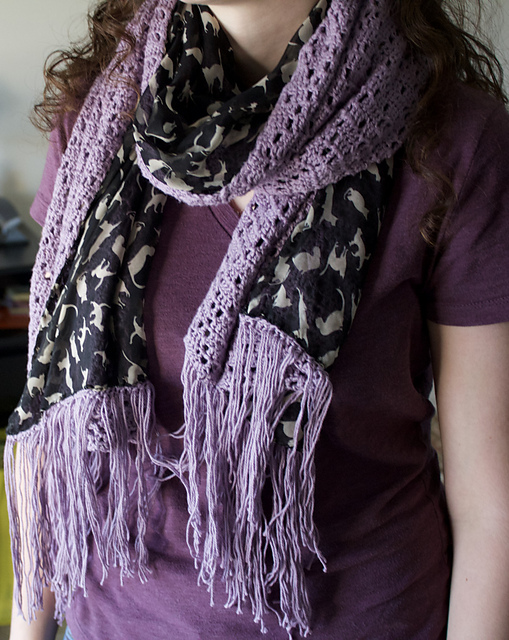 Double Sided Cat Scarf